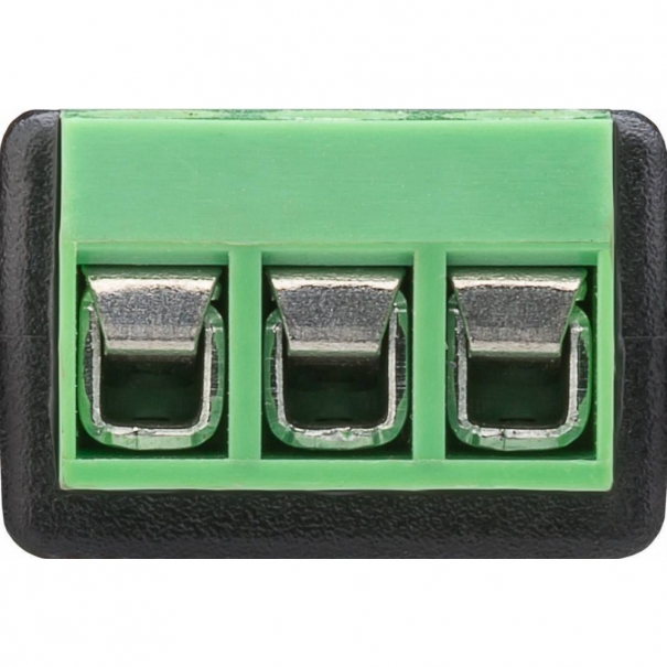 Adattatore Connettore Audio 3.5 mm Maschio a Terminal Block 3 pin [B006WB052]
