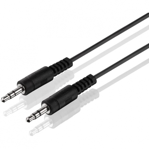 Cavo Audio Stereo Jack 3.5 mm M/M 2,5m