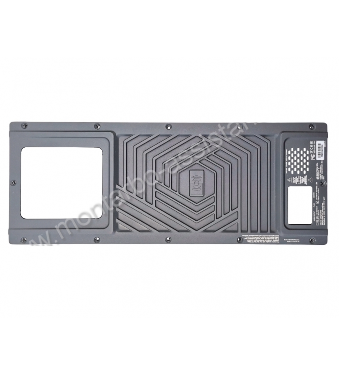 Pannello posteriore in alluminio per B112 e B115 - Montarbo 