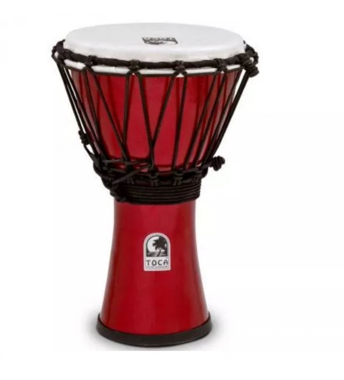 TFCDJ-7MR DJEMBE SINTETICO 7" ROSSO METALLIZZATO