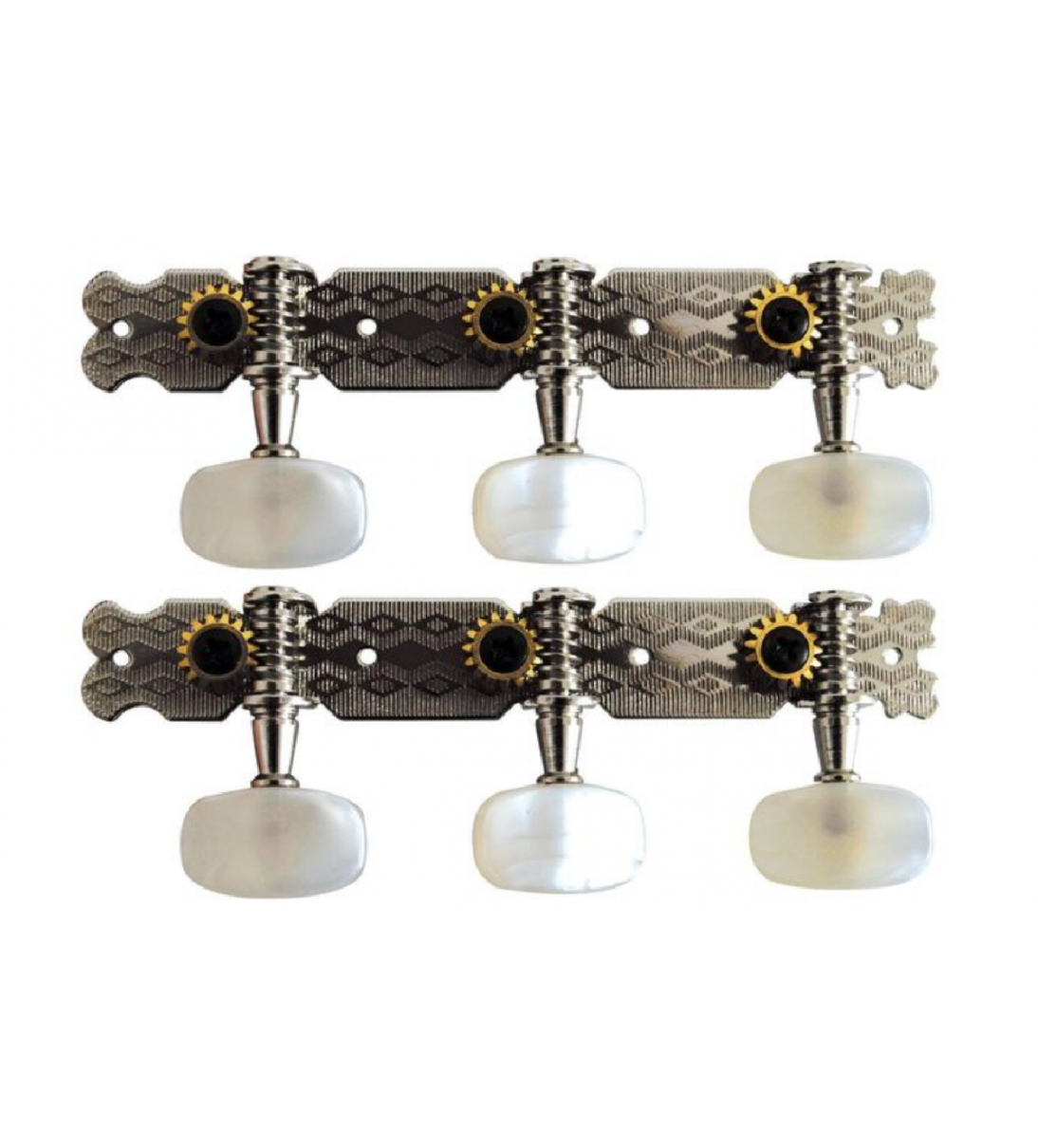 Set di Meccaniche Cromate per Chitarra Classica