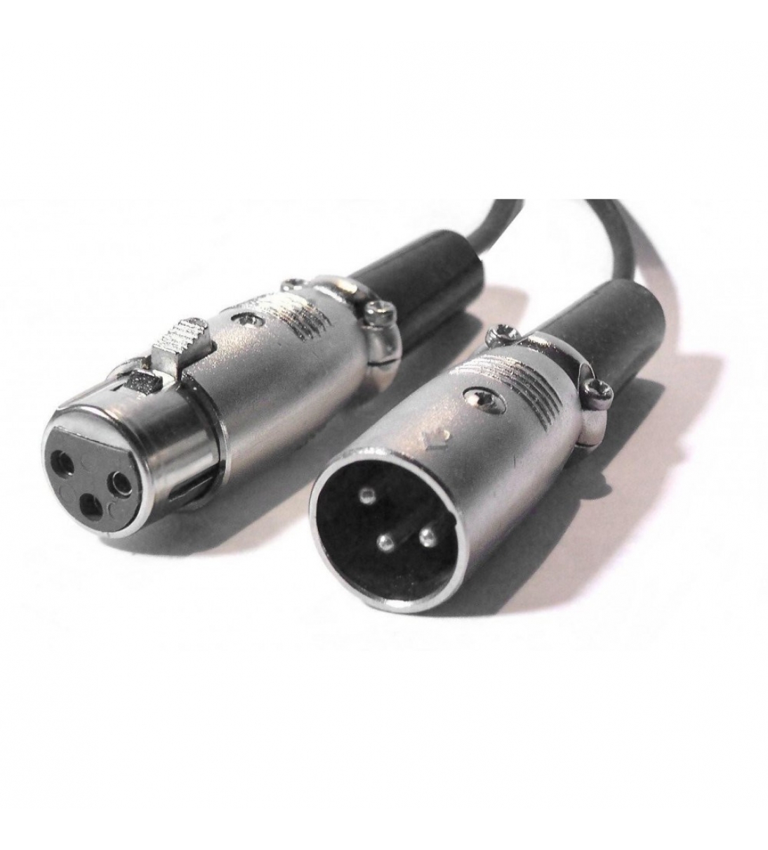 Cavo prolunga XLR Cannon 5 mt. col. Nero