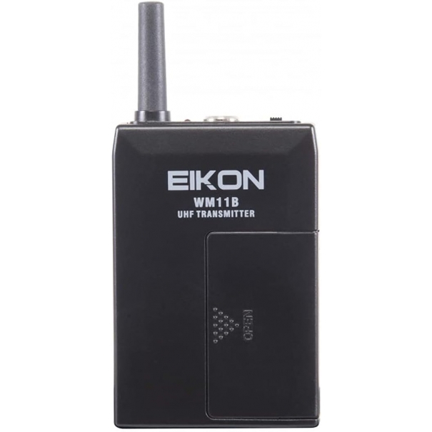 PROEL EIKON WM101DHV2 Doppio Radiomicrofono UHF Archetto a due canali con uscite indipendenti XLR e schermo retro illuminato