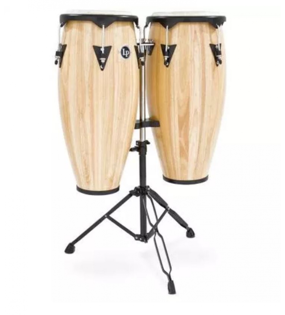 LP646NY-AW CONGAS 10"+11" IN LEGNO NATURALE
