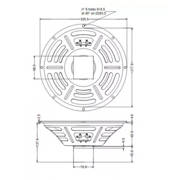 P12Q 8 Ohm