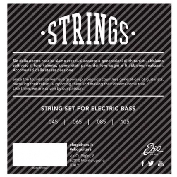 Electric Bass 4 Strings 045/105