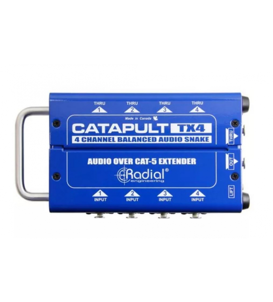 Catapult TX4 SPLITTER AUDIO PASSIVO CAT 5/6 A 4 XLR F