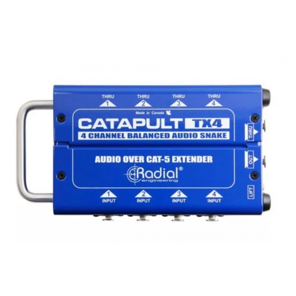Catapult TX4 SPLITTER AUDIO PASSIVO CAT 5/6 A 4 XLR F