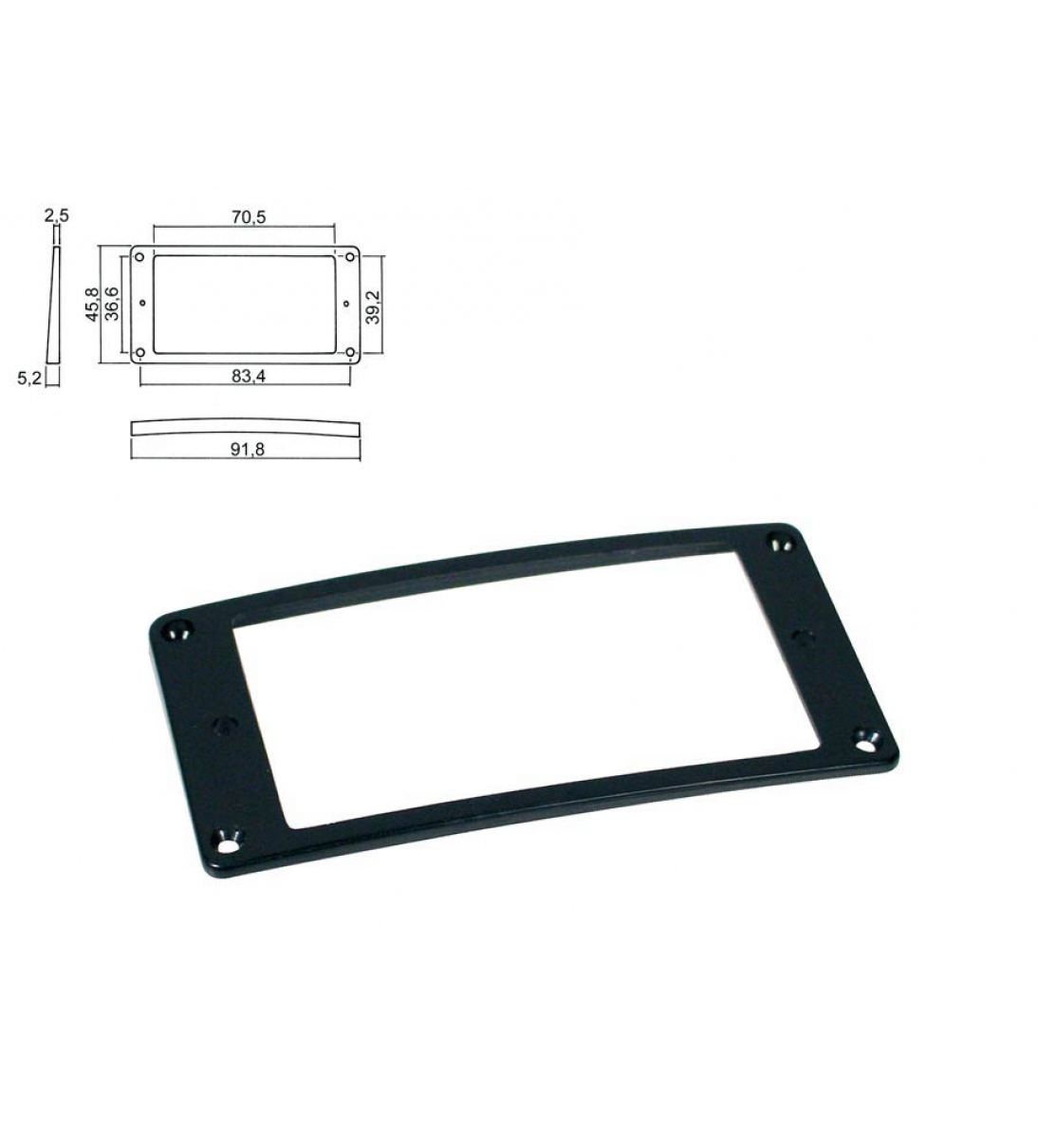 Cornice per pickup humbucker