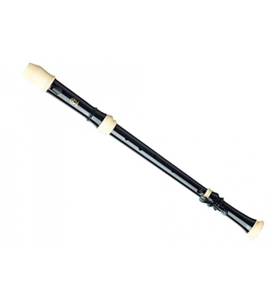 AWR-TN FLAUTO DOLCE TENORE CON DITEGGIATURA BAROCCA NERO/CREMA