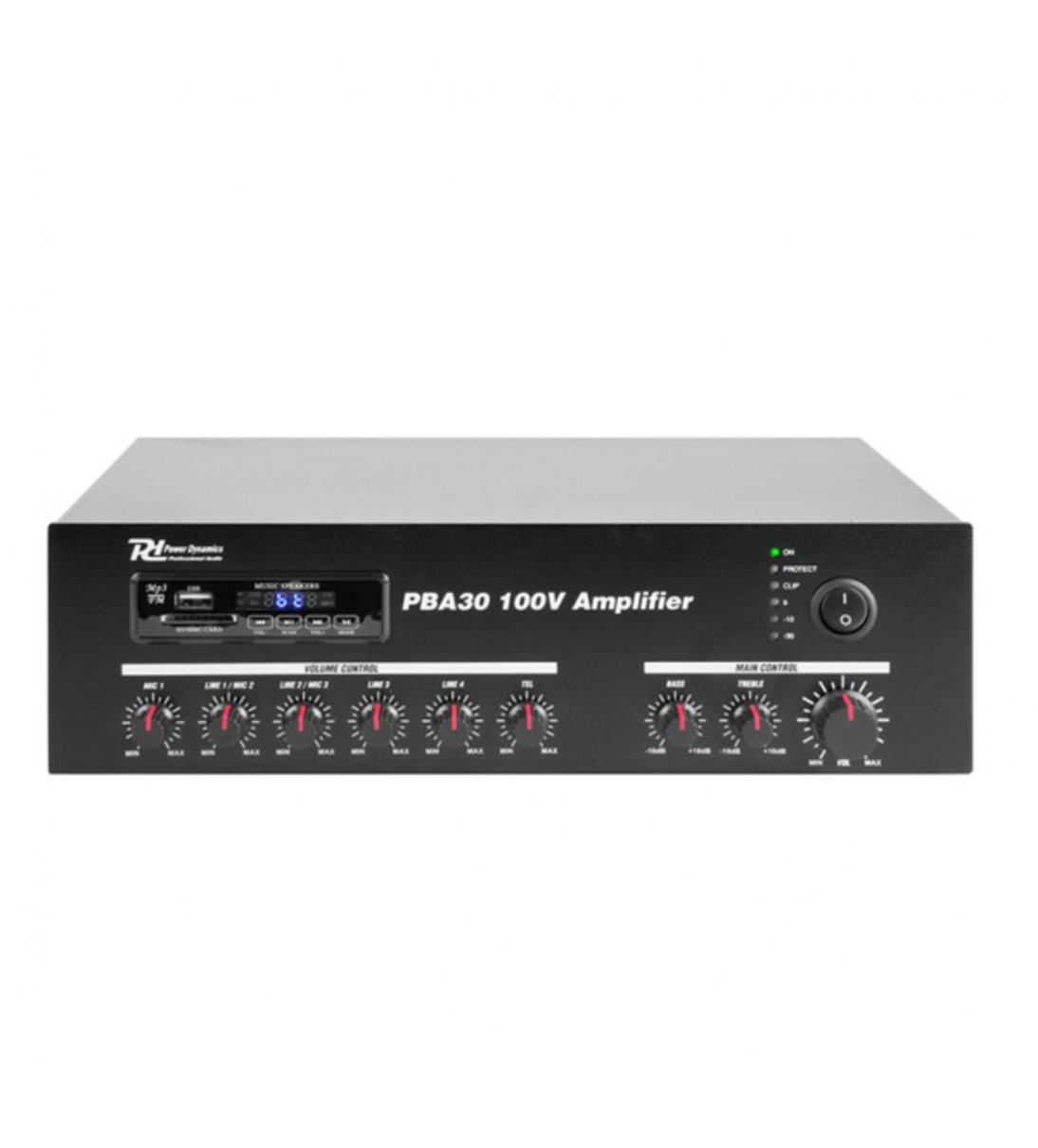 PBA30 100V  AMPLIFICATORE 30W PER INSTALLAZIONI