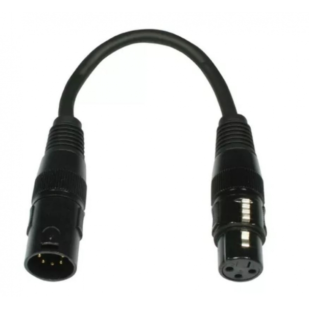 AC-DMXT/5M3F XLR M 5-pin / XLR F 3-pin