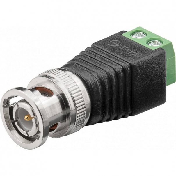Adattatore Terminal Block 2-pin a BNC maschio [B031WB944]
