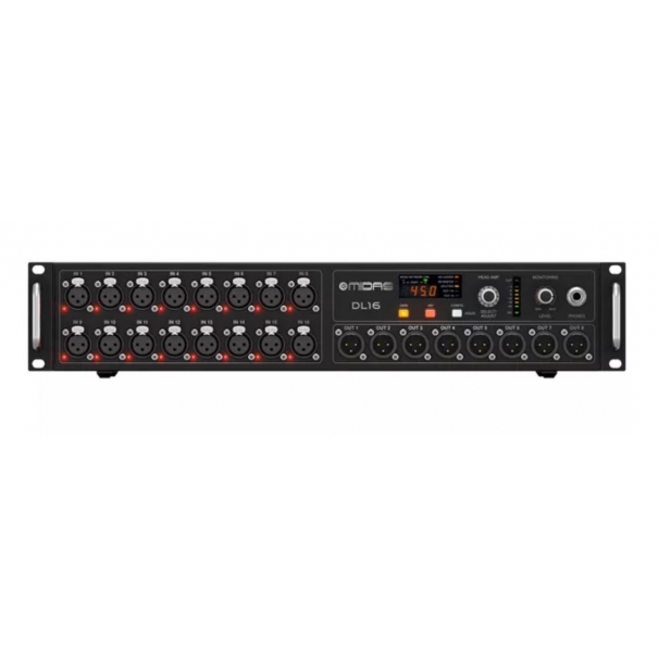 DL16 STAGE BOX 16 INPUT / 8 OUTPUT CON 16 PREAMPLIFICATORI MICROFONICI