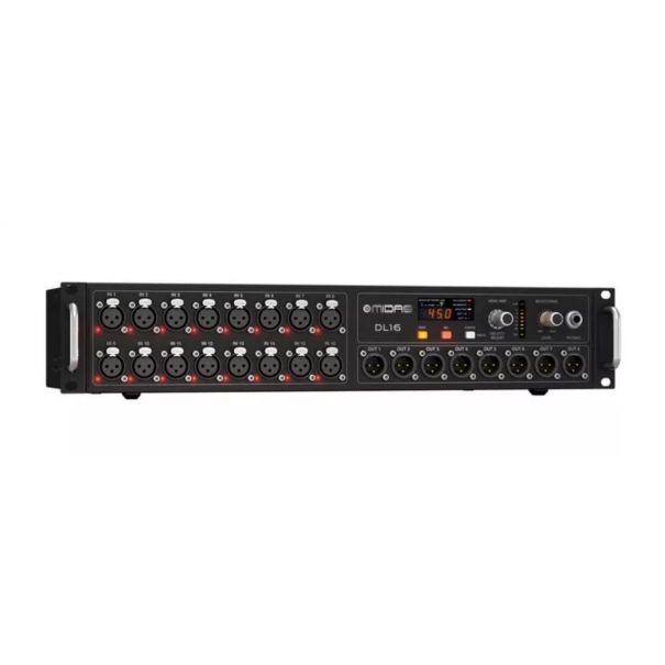 DL16 STAGE BOX 16 INPUT / 8 OUTPUT CON 16 PREAMPLIFICATORI MICROFONICI