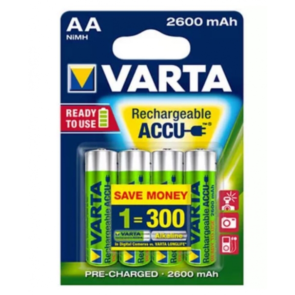 VARTA Rechargeable ACCU 5716 Battery NiMH AA 1.5V