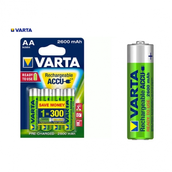 VARTA Rechargeable ACCU 5716 Battery NiMH AA 1.5V
