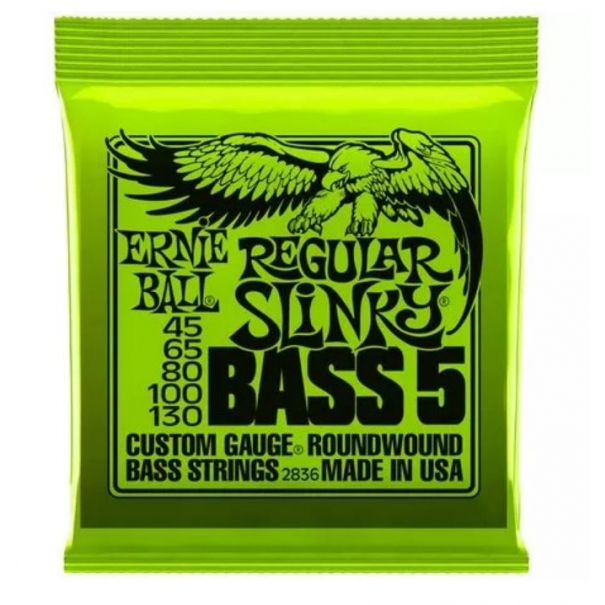 Corde per Basso 2836 Regular Slinky Bass 5 045/130