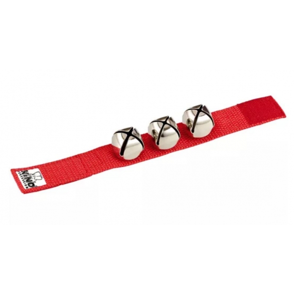 Nino 961R Wrist Bells Red