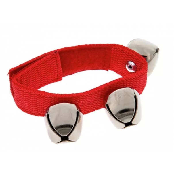 Nino 961R Wrist Bells Red