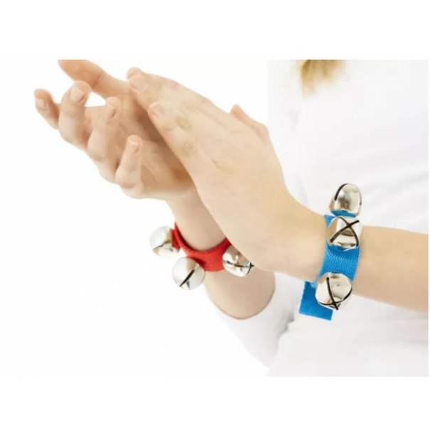 Nino 961R Wrist Bells Red