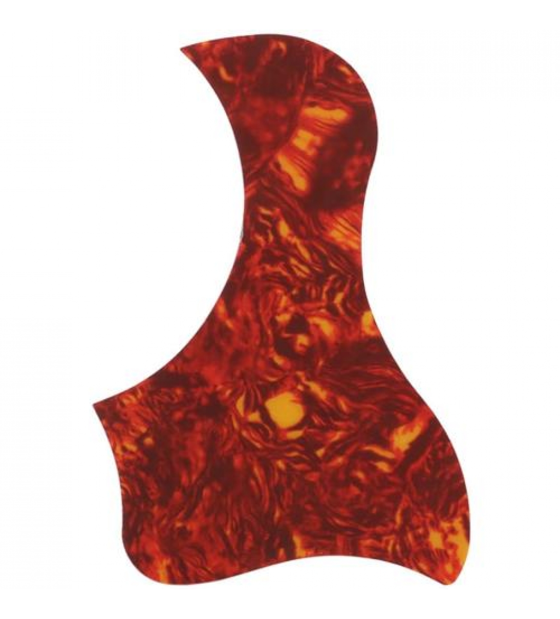 Battipenna per Chitarra Acustica Autoadesivo (Tartarugato Sagomato) [A026JPTR]