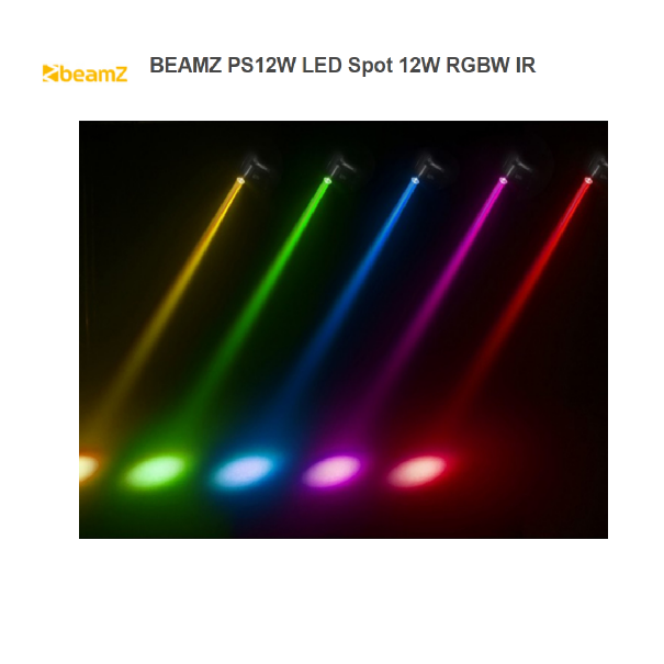 PS12W LED Spot 12W RGBW IR