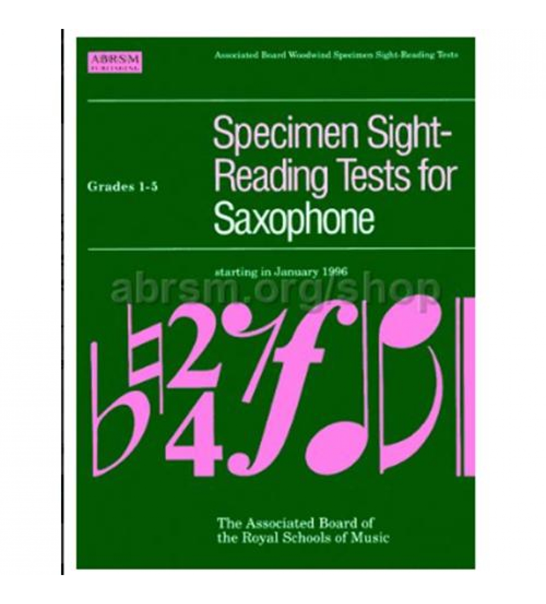 Specimen sight-reading tests for saxophone - Livello 1°- 5°