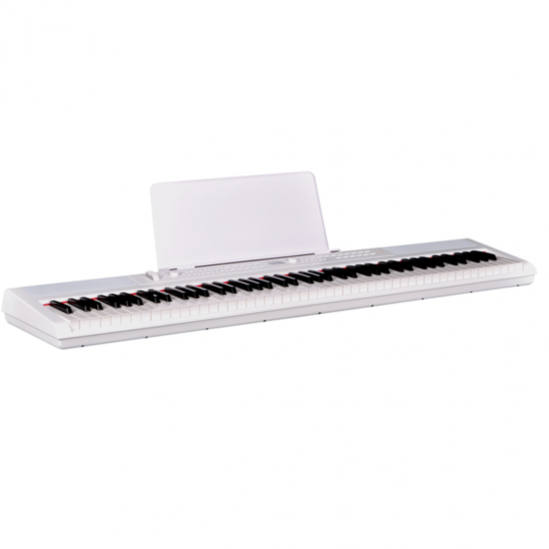 PE88 White PIANOFORTE DIGITALE 88 TASTI SEMI-PESATI BIANCO