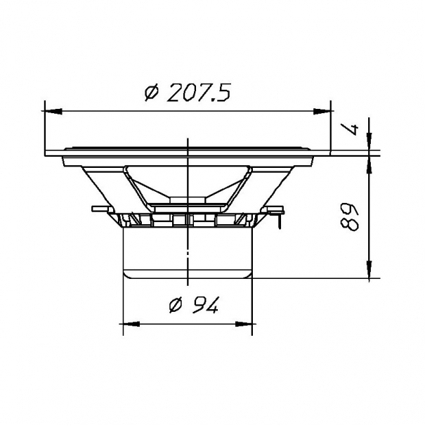 CIA-CH170Z CIARE CH170Z BICONO 165mm 150W Max 4Ω