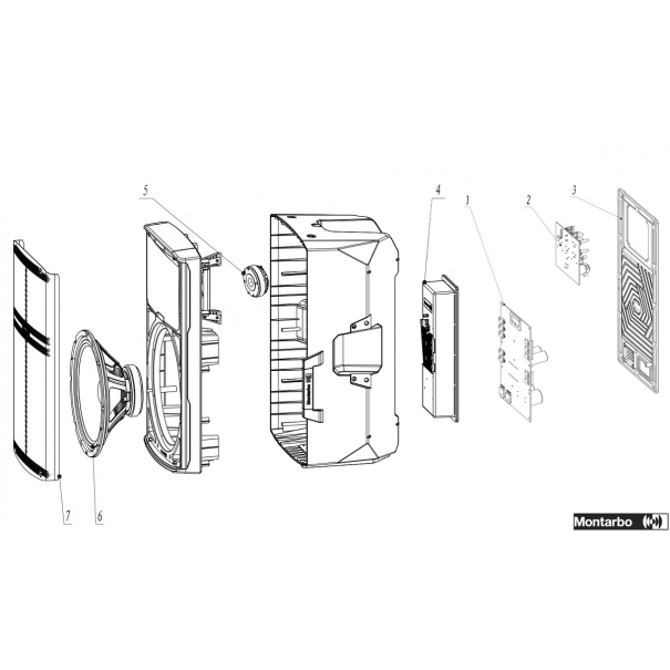 Scheda ingressi e bluetooth B112/B115