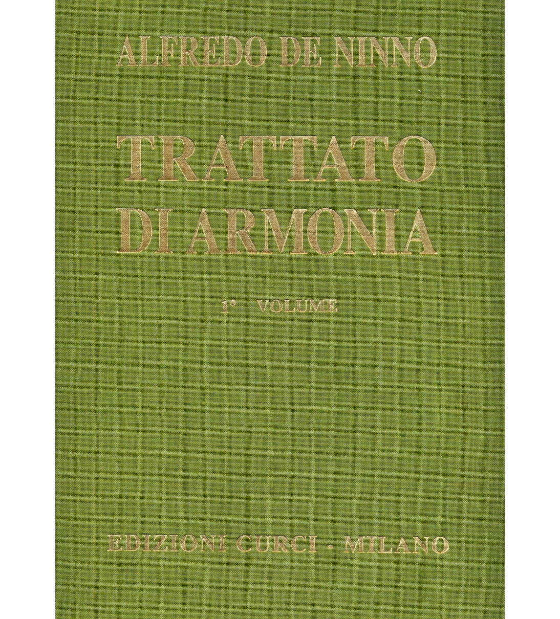 Trattato d'armonia Volume 1  di Alfredo De Ninno [EC4745]