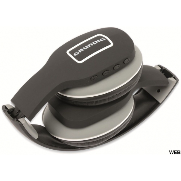 Cuffie Bluetooth ripiegabili con microfono colore nero Grundig