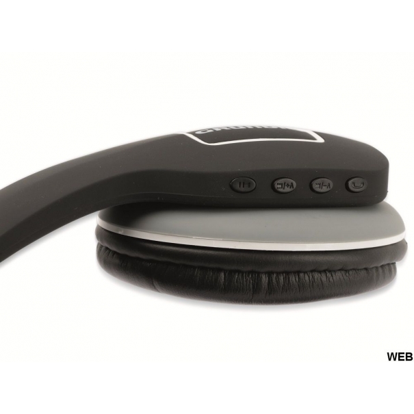 Cuffie Bluetooth ripiegabili con microfono colore nero Grundig