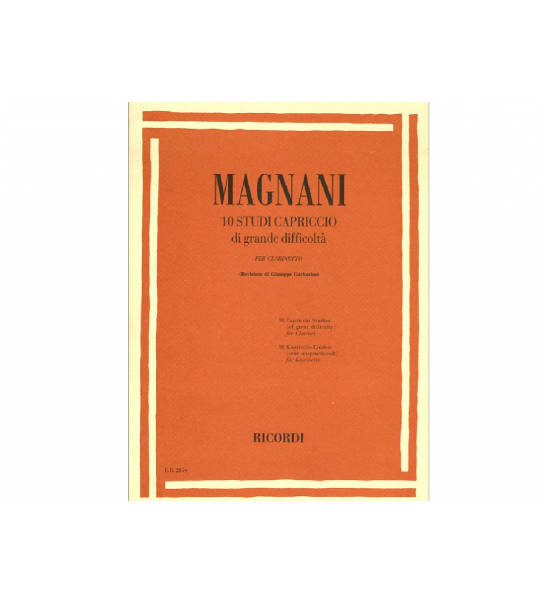 10 Studi Capriccio - Magnani