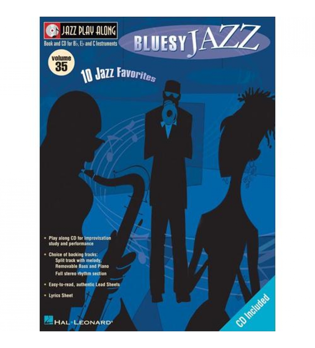  Jazz play along - Vol. 35, blues jazz - Book con CD