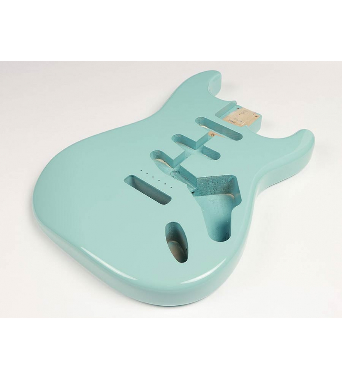 Corpo per chitarra elettrica ST, vintage, ontano in tre pezzi, colore blu (sonic blue)