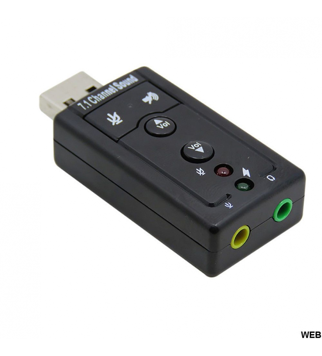 Scheda Audio Stereo USB 2.0 Virtual 7.1