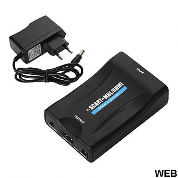 Convertitore VIDEO/AUDIO da SCART a HDMI [K708]