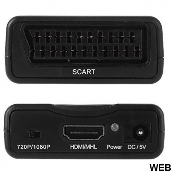 Convertitore VIDEO/AUDIO da SCART a HDMI