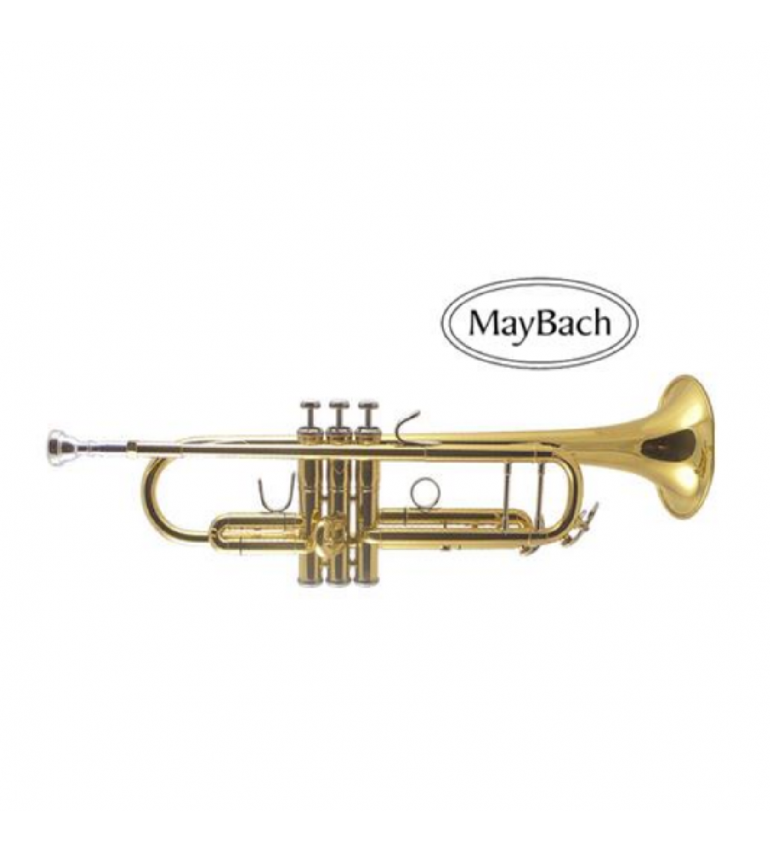 MAYBACH Tromba Sib Finitura Laccata con Pistoni Monel (Custodia Sagomata Soft-Line) [TR300-S]