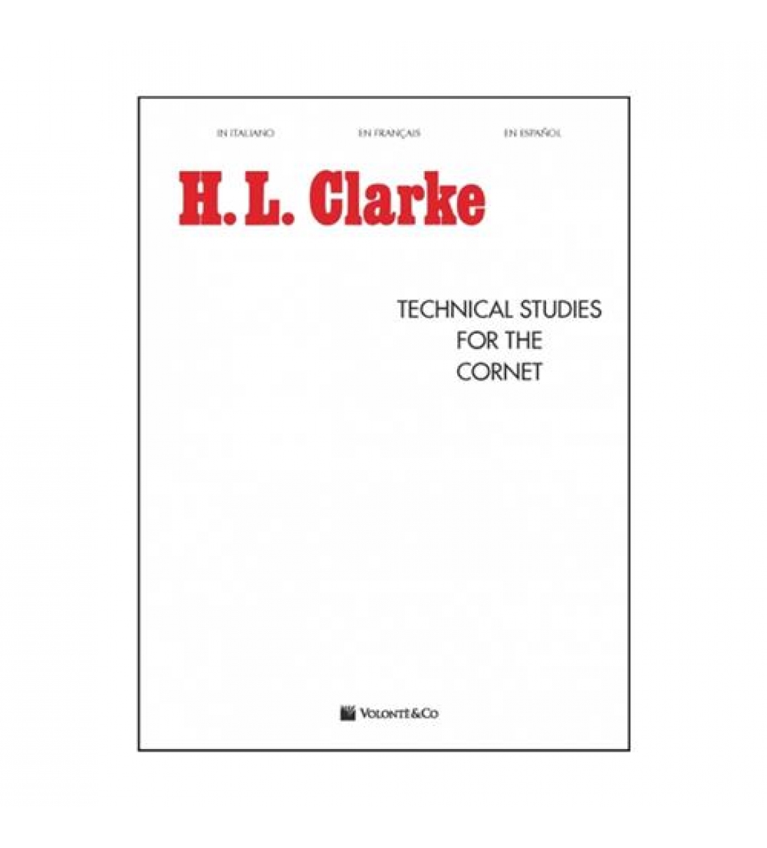  Technical studies for the cornet (Edizione italiana)