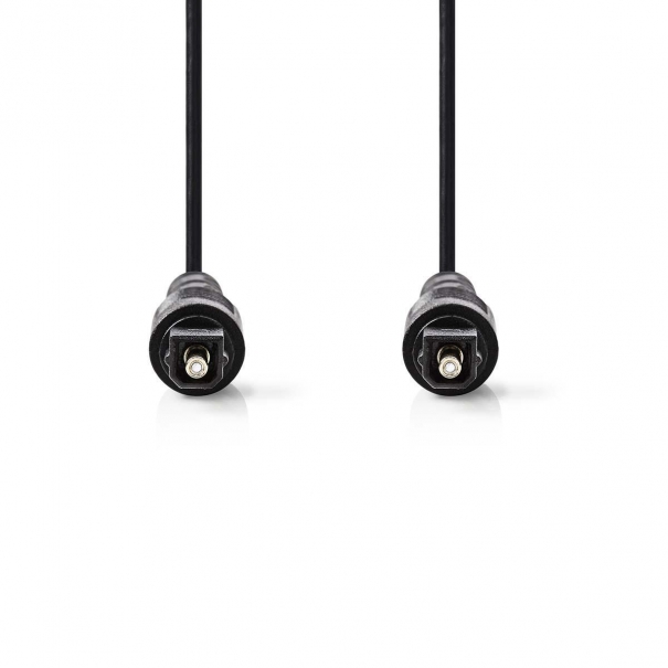 Cavo Audio Ottico TosLink maschio - TosLink maschio - 1.0 m - Nero