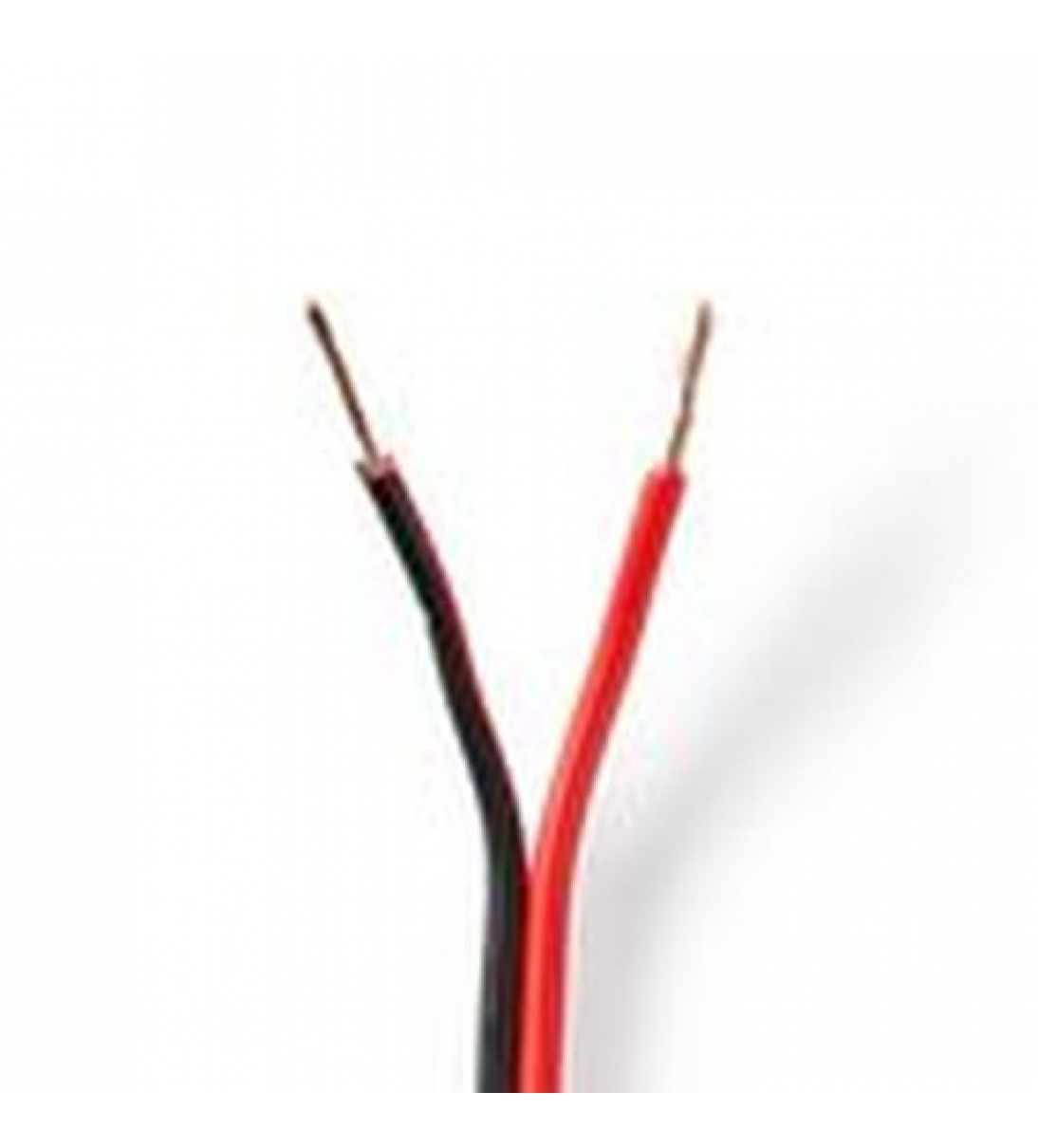 Cavo per Altoparlante 2x 0,75 mm2  al metro Nero/Rosso