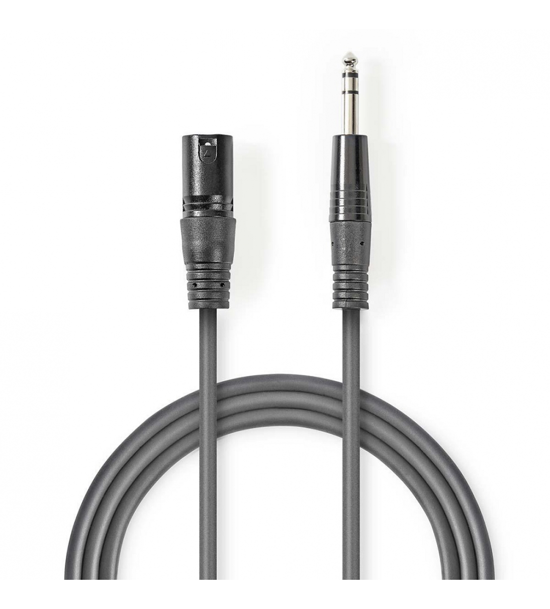 Cavo Audio XLR Bilanciato Maschio a 3 Pin XLR-Maschio da 6,35mm 3m [ND4984]