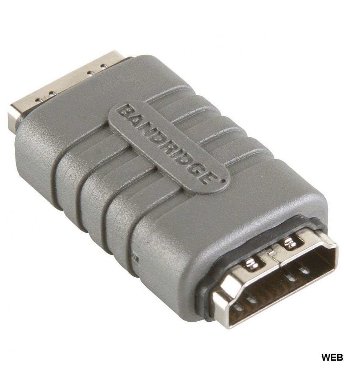 Adattatore HDMI ad Alta Velocità con Ethernet femmina-femmina Bandridge