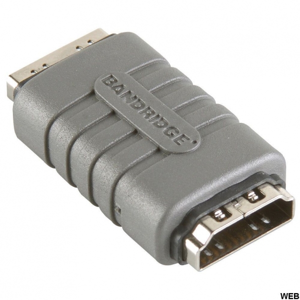 Adattatore HDMI ad Alta Velocità con Ethernet femmina-femmina Bandridge [B006WB456]