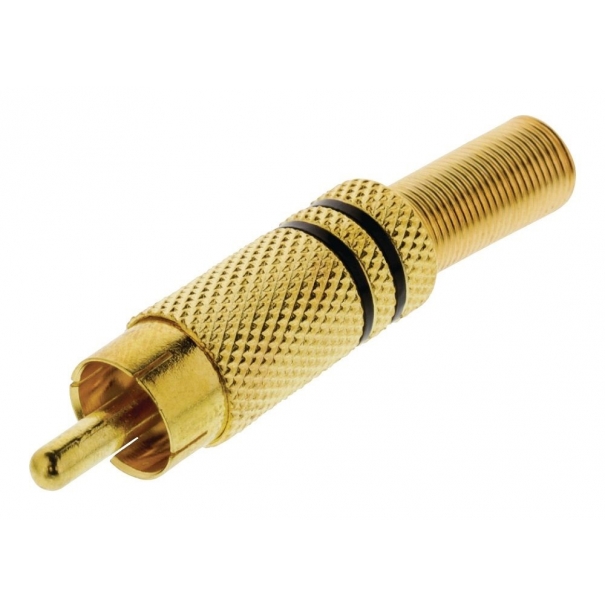 Connettore RCA Maschio Oro [ND9200]