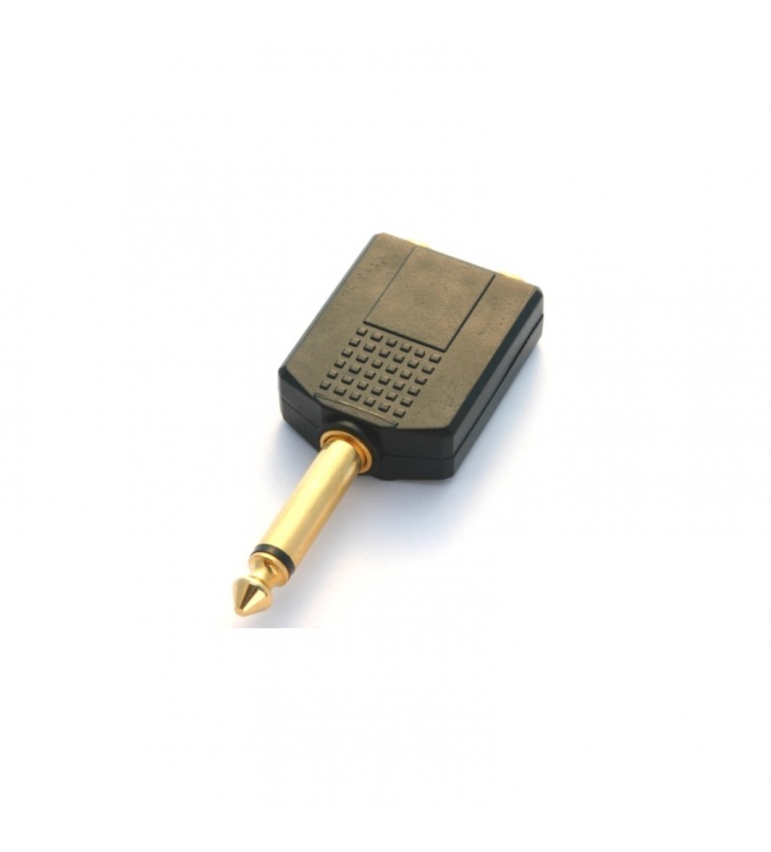 Adattatore M.6,3mm/ 2 F.6,3mm pvc/dorato mono [B006WB120]
