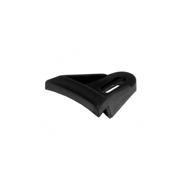 PENN ELCOM G0727 Staffa in PVC nero per fissaggio griglie